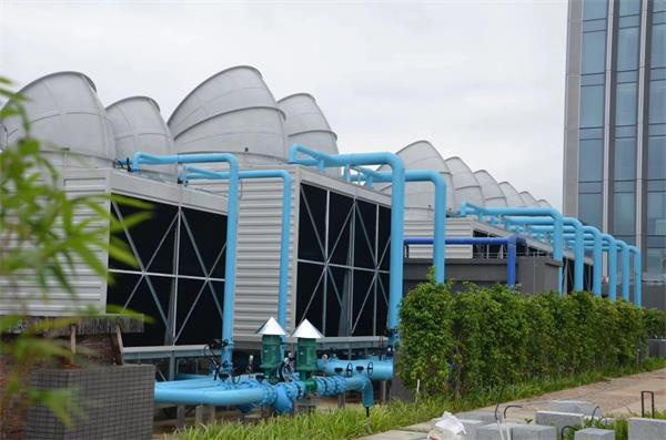冷卻塔配水系統(什么空調系統需要冷卻塔)